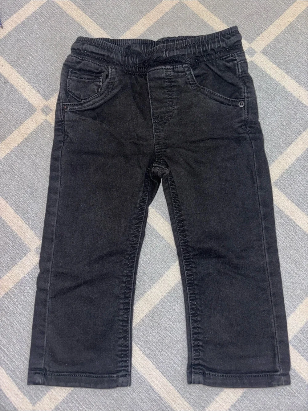 Target Cat & Jack Pants size 18M - Set of 4 - Denim, Navy, Tan, Black Denim